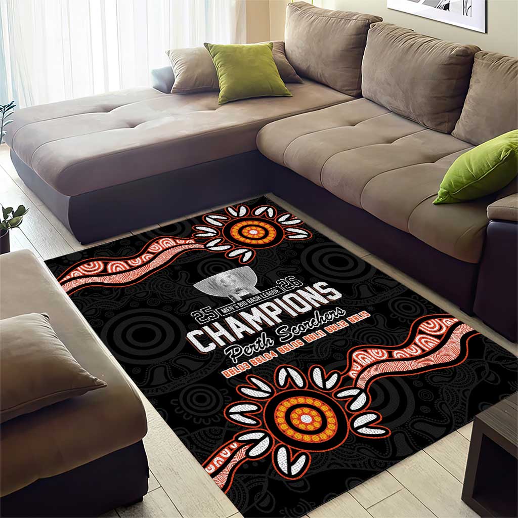 Cricket Australia Perth 6 Times Champions Area Rug