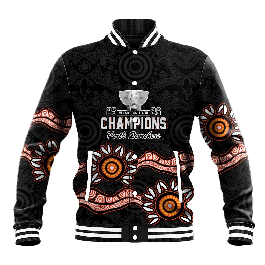 Cricket Australia Perth 6 Times Champions Baseball Jacket