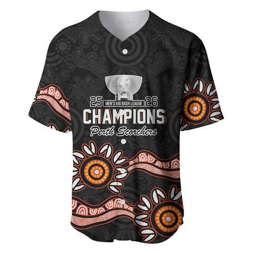 Cricket Australia Perth 6 Times Champions Baseball Jersey