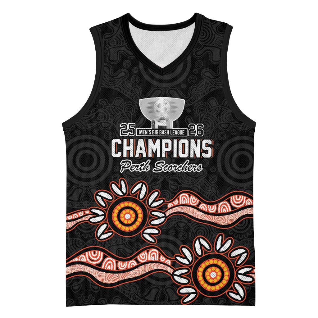 Cricket Australia Perth 6 Times Champions Basketball Jersey