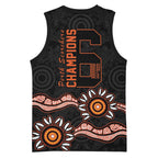 Cricket Australia Perth 6 Times Champions Basketball Jersey