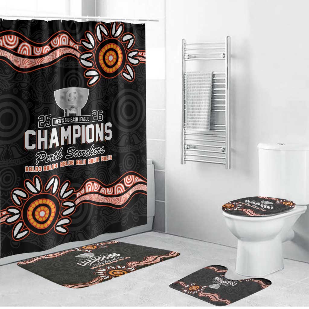 Cricket Australia Perth 6 Times Champions Bathroom Set