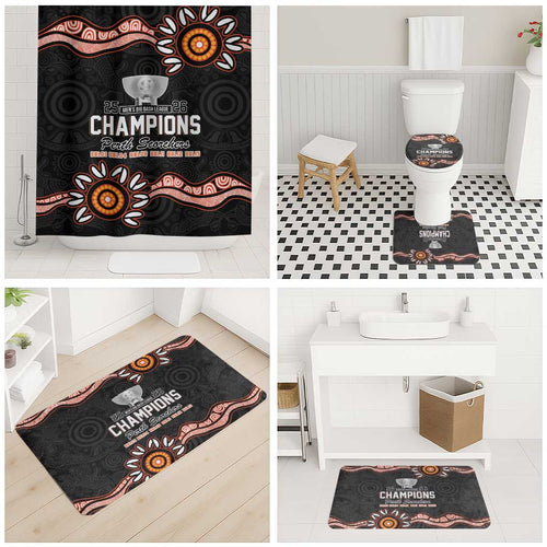 Cricket Australia Perth 6 Times Champions Bathroom Set