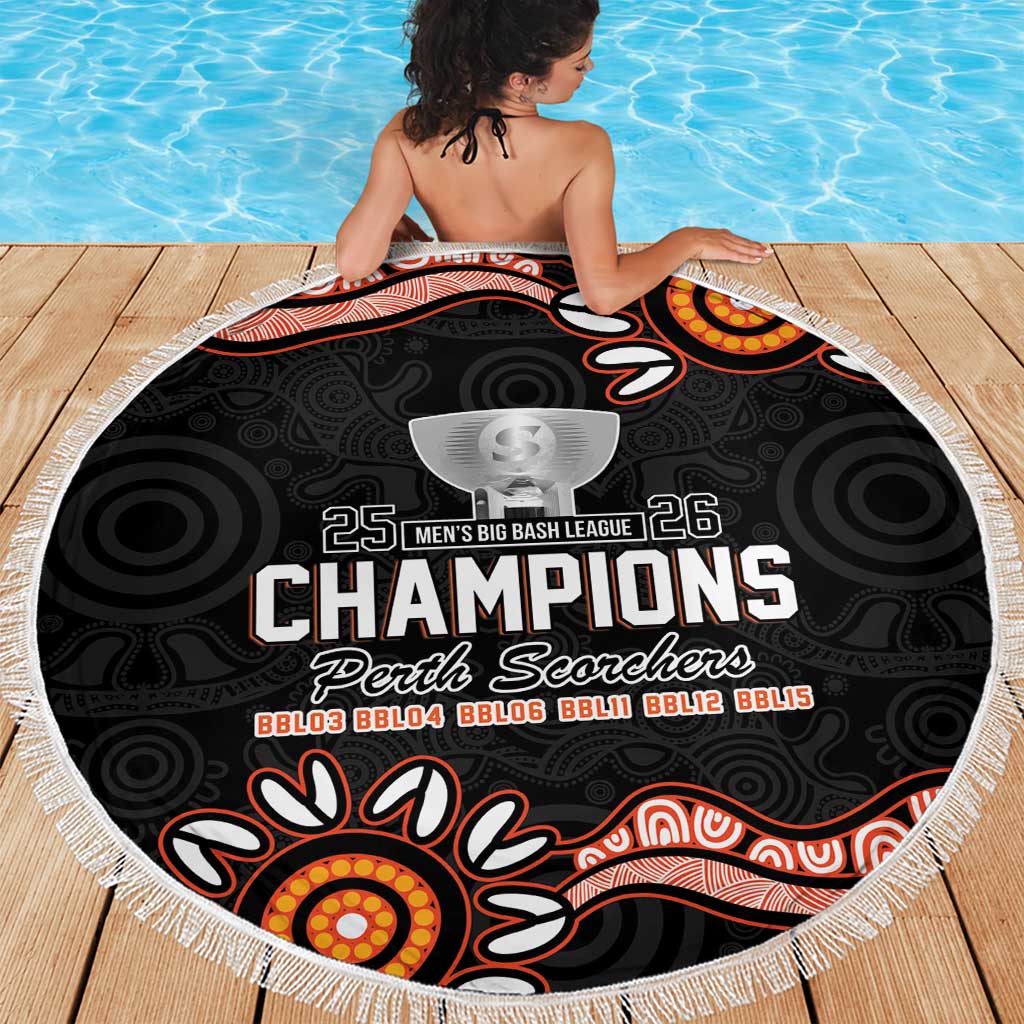 Cricket Australia Perth 6 Times Champions Beach Blanket