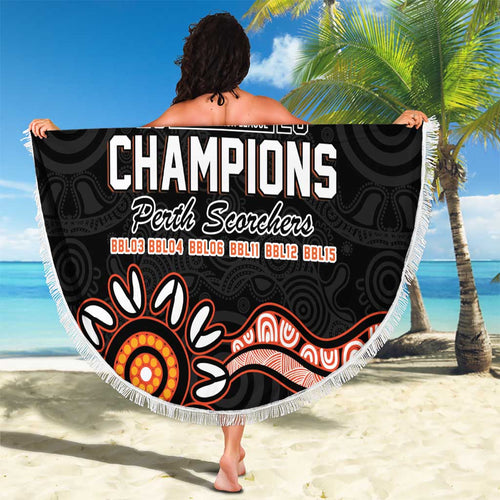 Cricket Australia Perth 6 Times Champions Beach Blanket