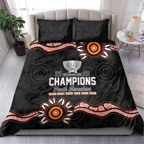 Cricket Australia Perth 6 Times Champions Bedding Set