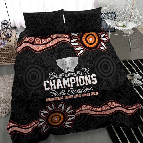 Cricket Australia Perth 6 Times Champions Bedding Set