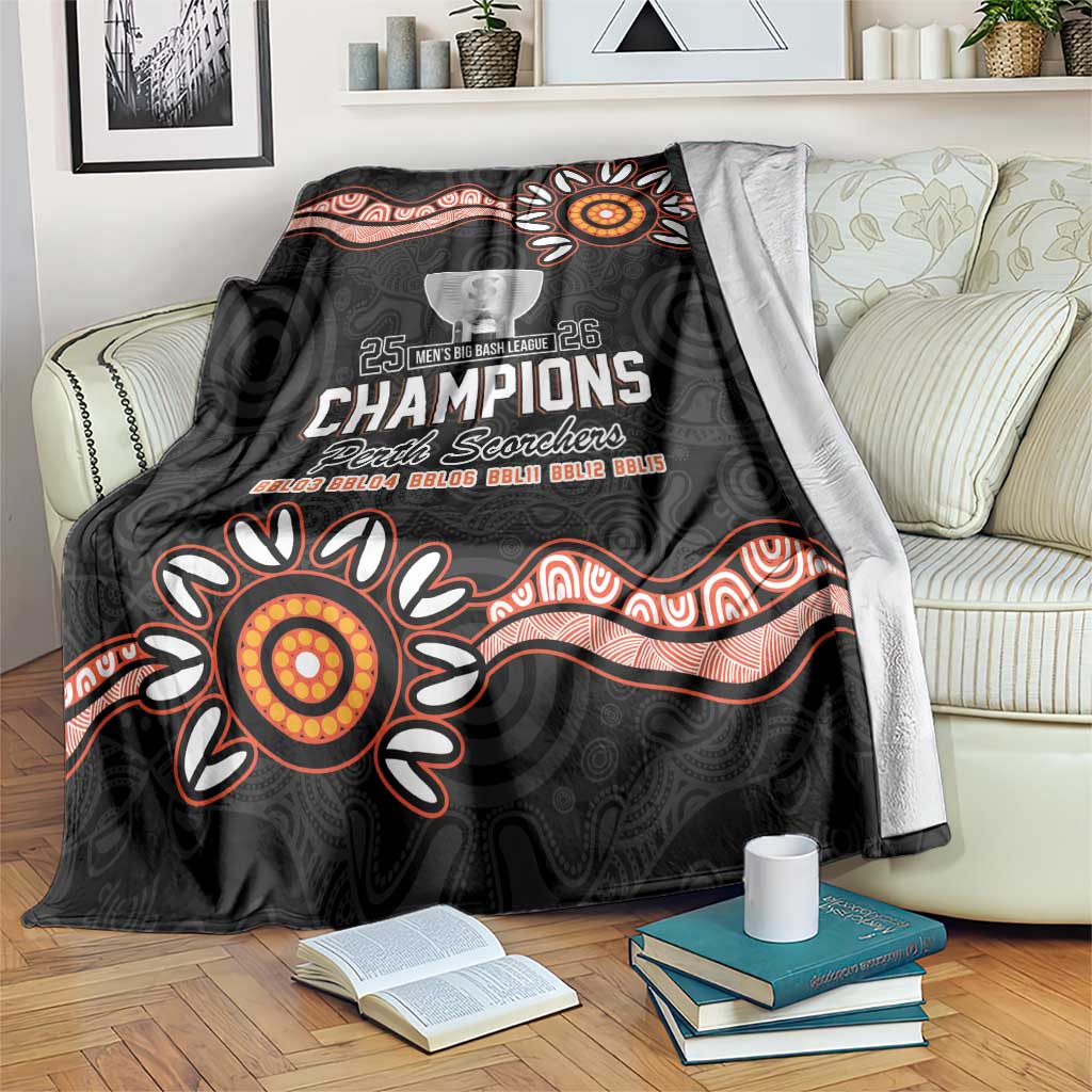 Cricket Australia Perth 6 Times Champions Blanket