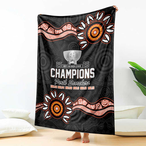 Cricket Australia Perth 6 Times Champions Blanket