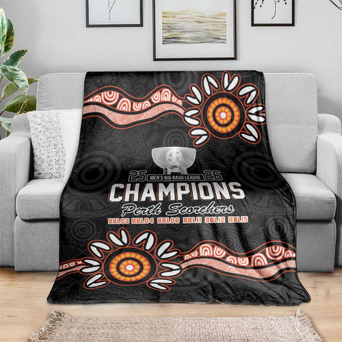 Cricket Australia Perth 6 Times Champions Blanket