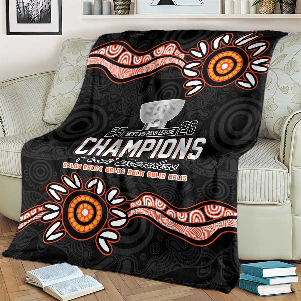 Cricket Australia Perth 6 Times Champions Blanket