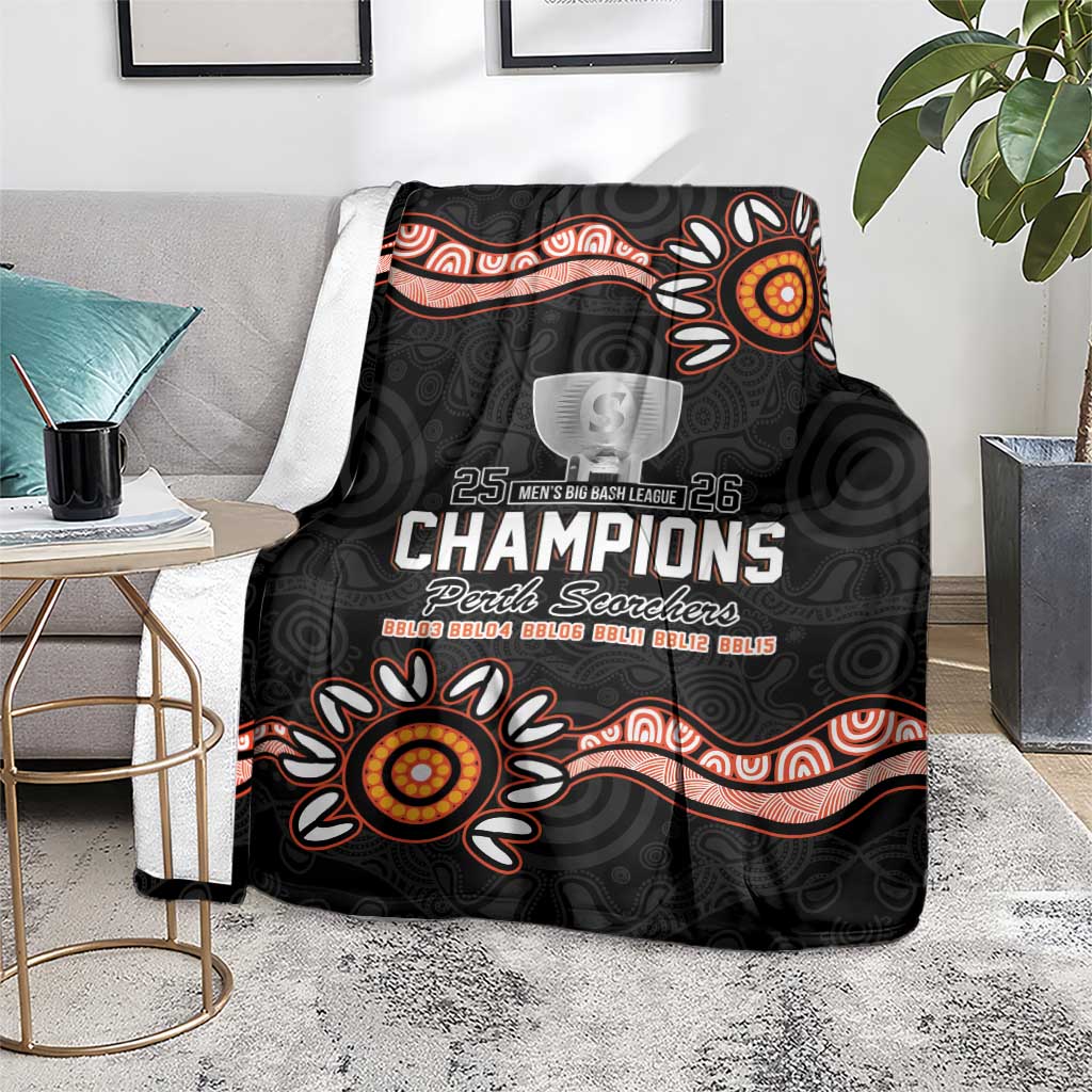Cricket Australia Perth 6 Times Champions Blanket