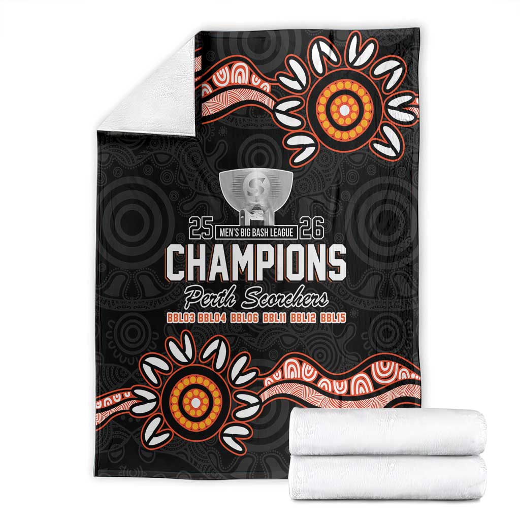 Cricket Australia Perth 6 Times Champions Blanket