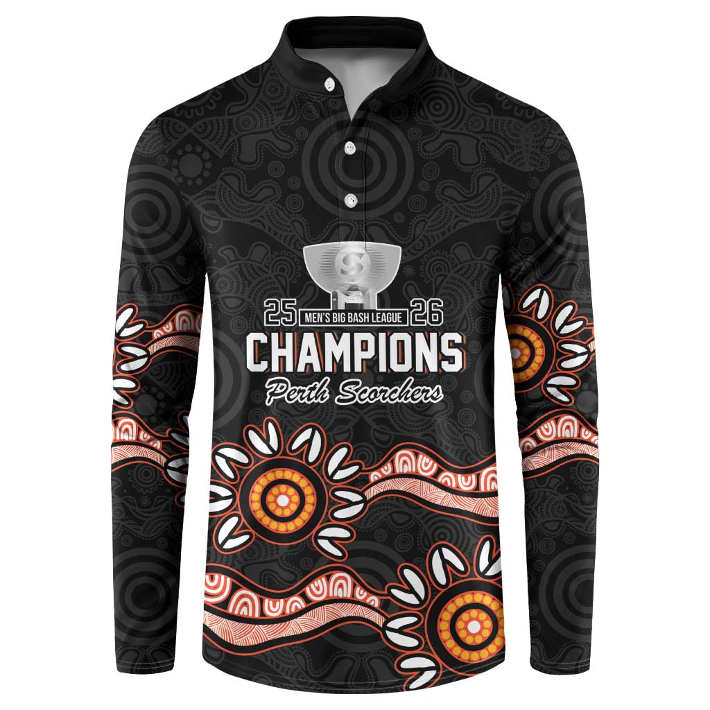 Cricket Australia Perth 6 Times Champions Button Sweatshirt
