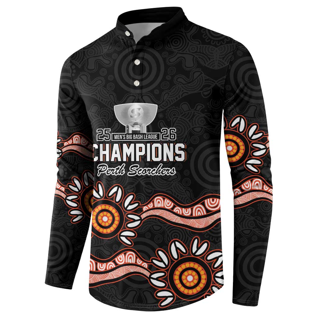 Cricket Australia Perth 6 Times Champions Button Sweatshirt