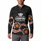 Cricket Australia Perth 6 Times Champions Button Sweatshirt