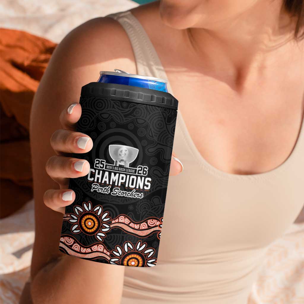 Cricket Australia Perth 6 Times Champions 4 in 1 Can Cooler Tumbler