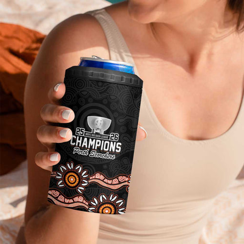 Cricket Australia Perth 6 Times Champions 4 in 1 Can Cooler Tumbler