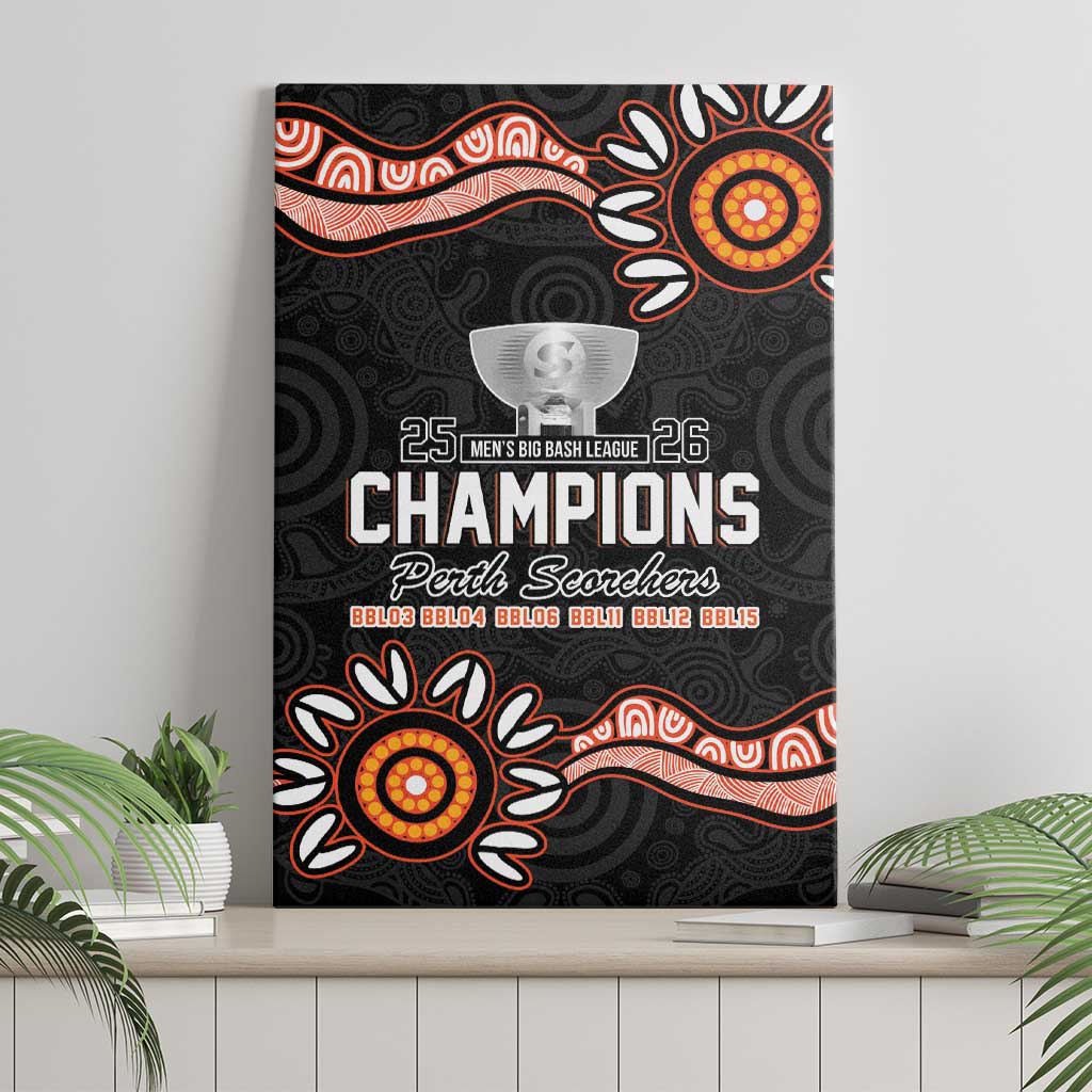 Cricket Australia Perth 6 Times Champions Canvas Wall Art