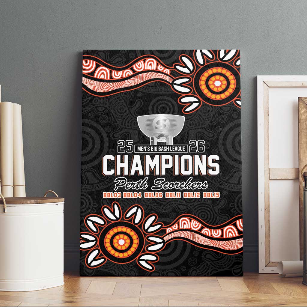 Cricket Australia Perth 6 Times Champions Canvas Wall Art