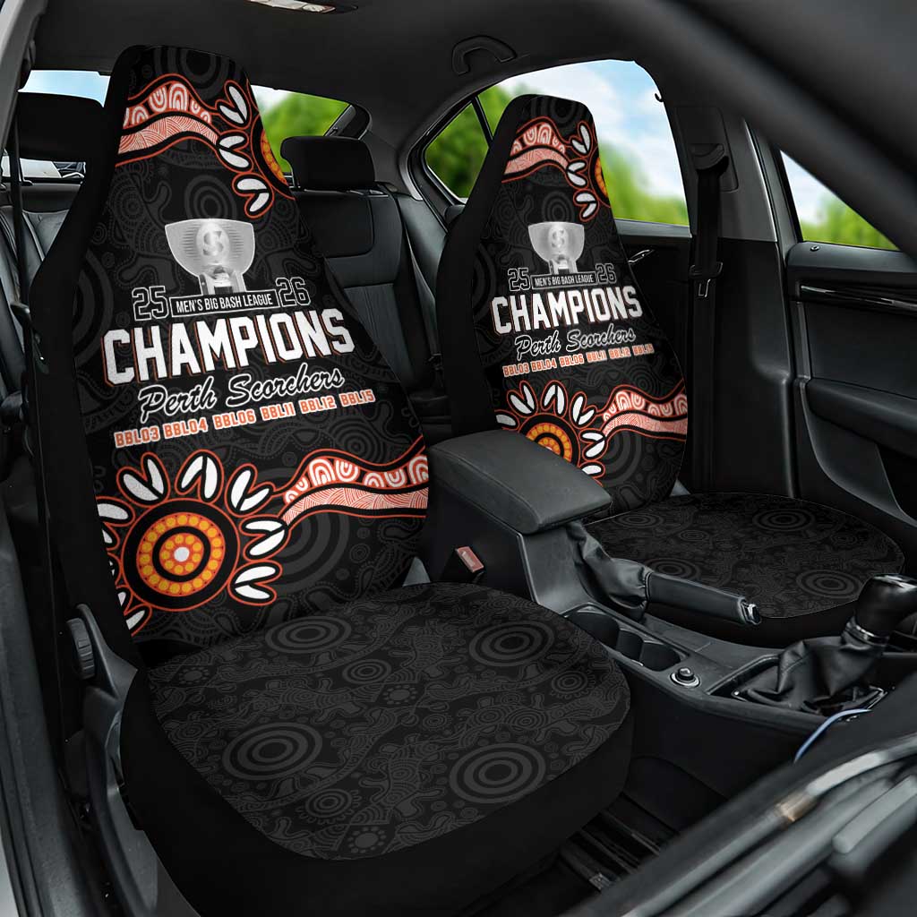 Cricket Australia Perth 6 Times Champions Car Seat Cover