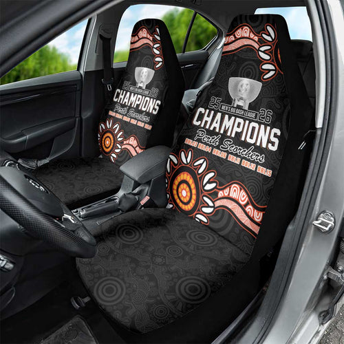 Cricket Australia Perth 6 Times Champions Car Seat Cover