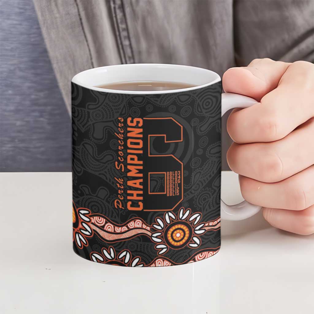 Cricket Australia Perth 6 Times Champions Ceramic Mug