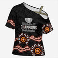 Cricket Australia Perth 6 Times Champions Cross Shoulder Shirt