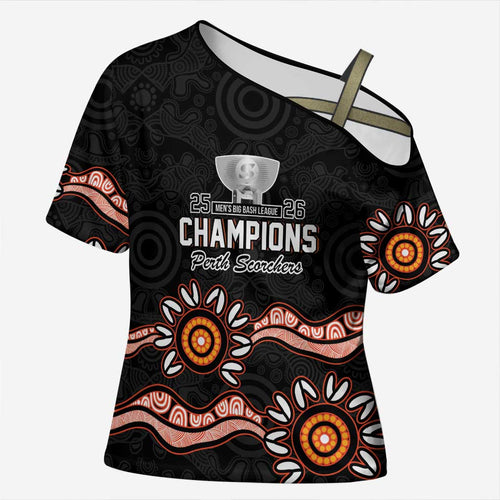 Cricket Australia Perth 6 Times Champions Cross Shoulder Shirt