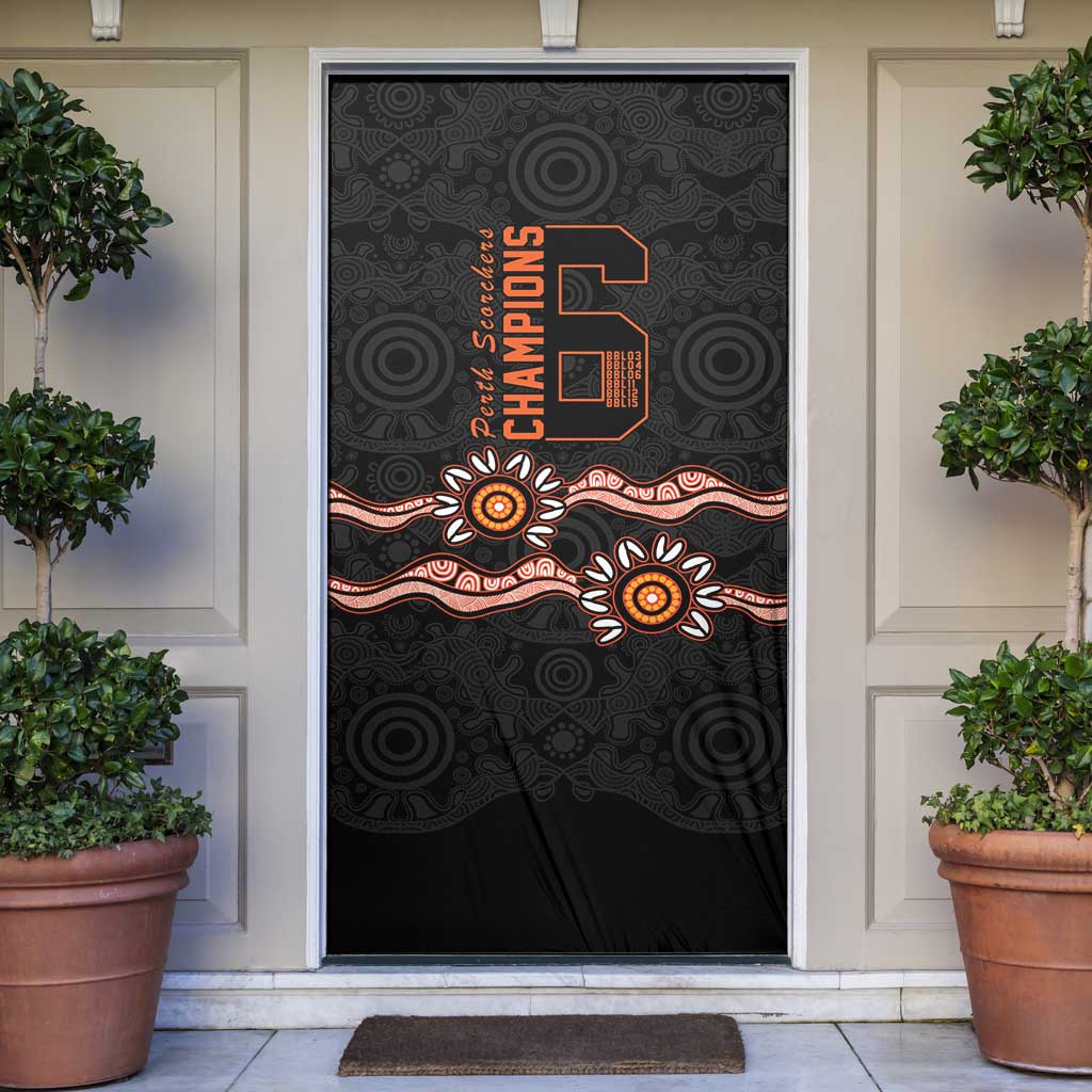 Cricket Australia Perth 6 Times Champions Door Cover