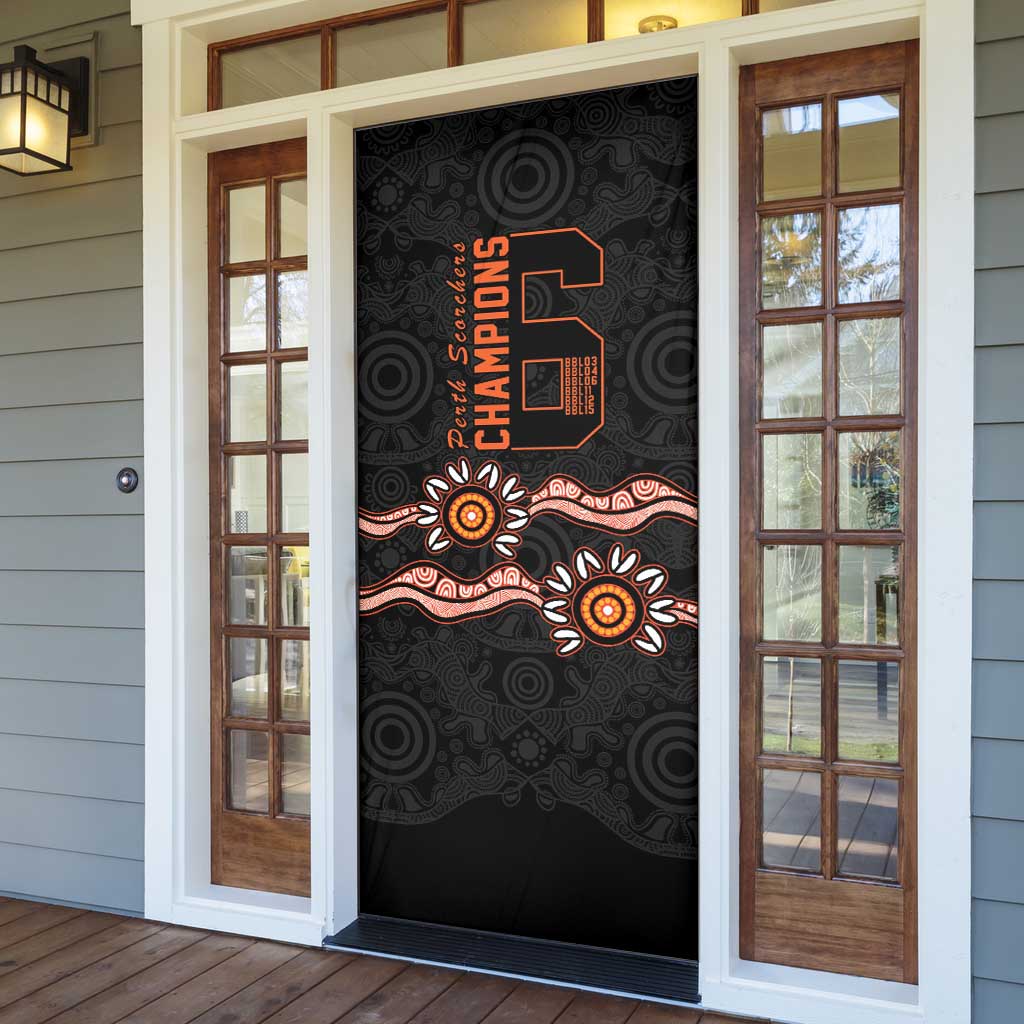 Cricket Australia Perth 6 Times Champions Door Cover
