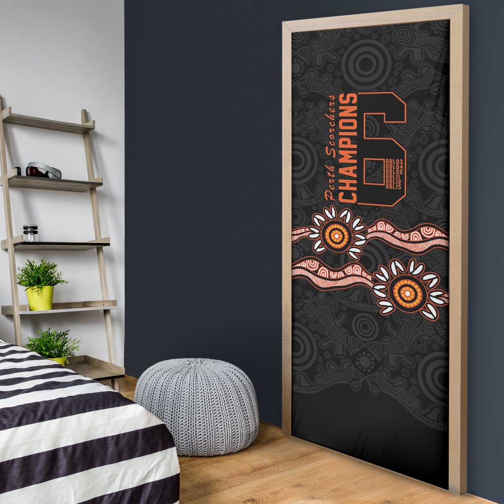 Cricket Australia Perth 6 Times Champions Door Cover