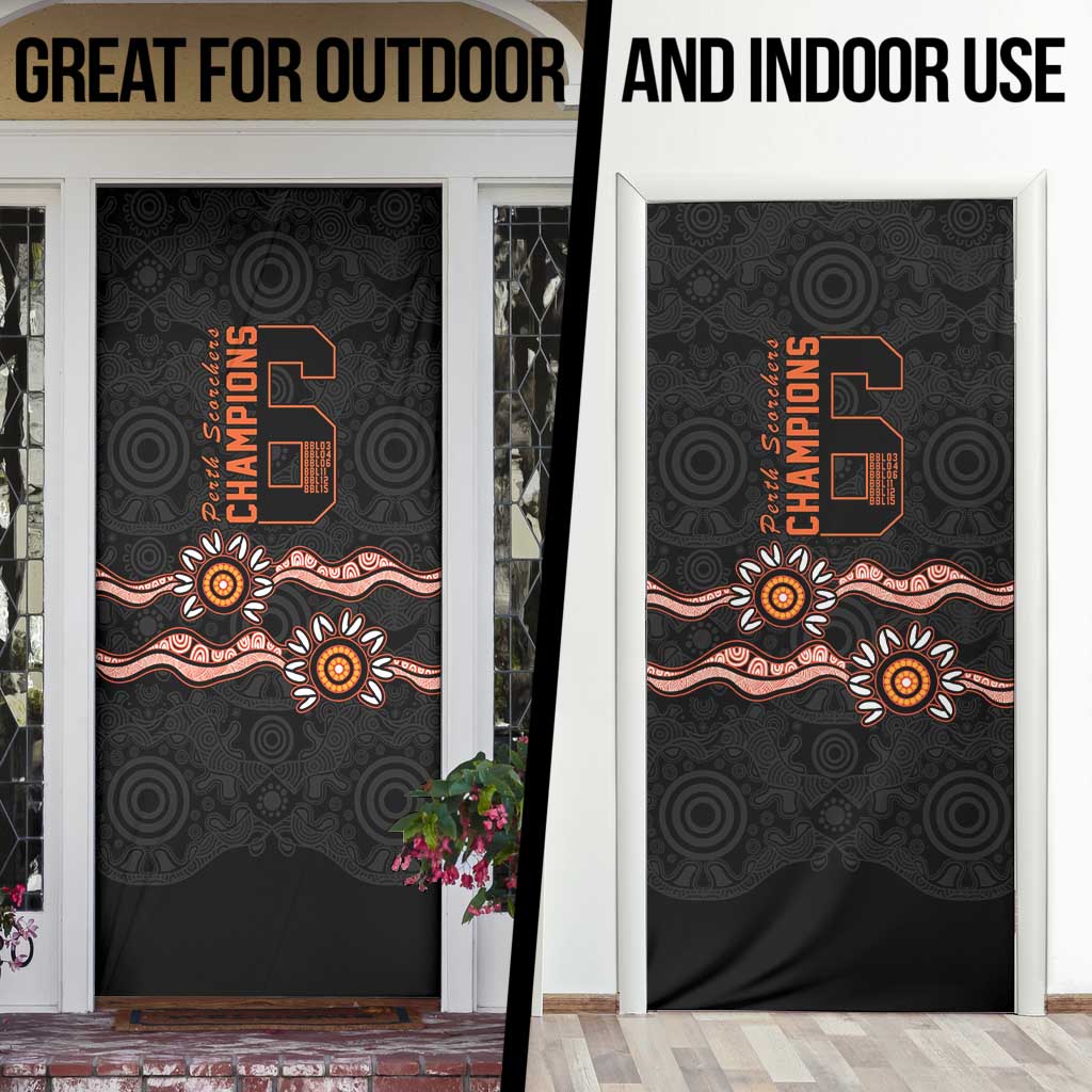 Cricket Australia Perth 6 Times Champions Door Cover