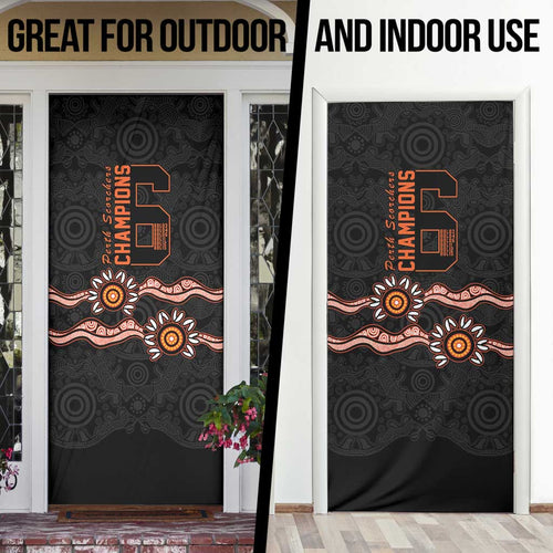 Cricket Australia Perth 6 Times Champions Door Cover