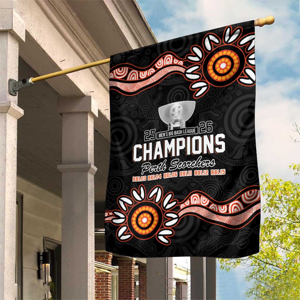 Cricket Australia Perth 6 Times Champions Garden Flag