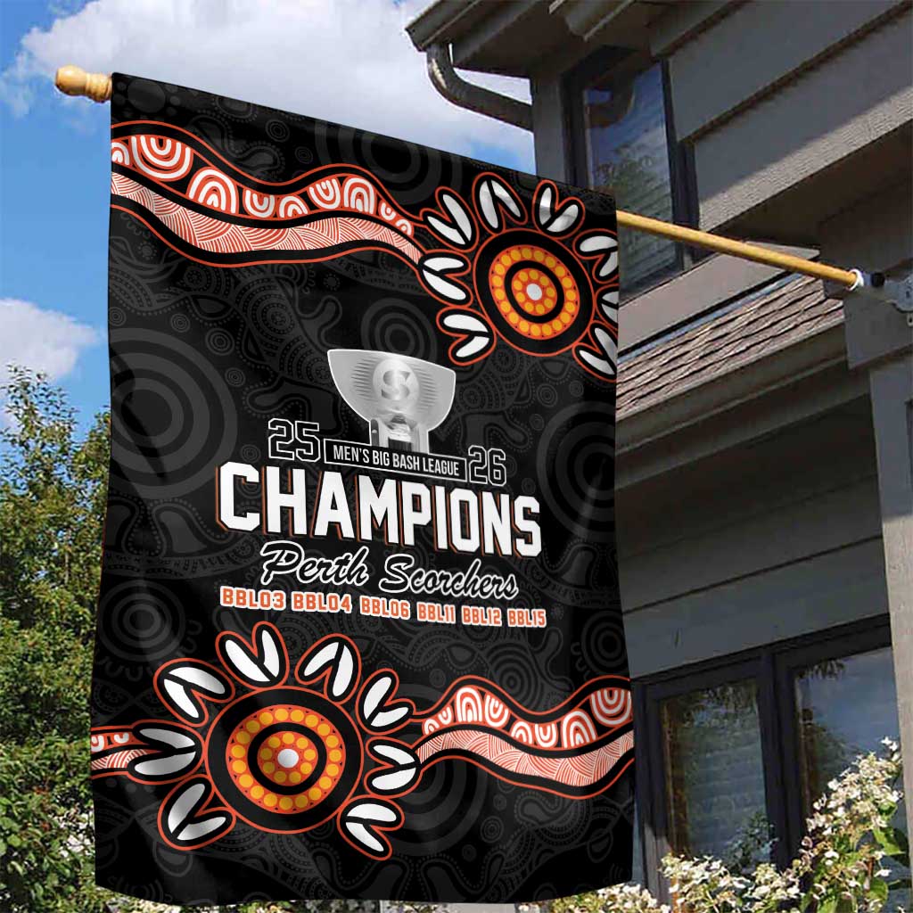 Cricket Australia Perth 6 Times Champions Garden Flag