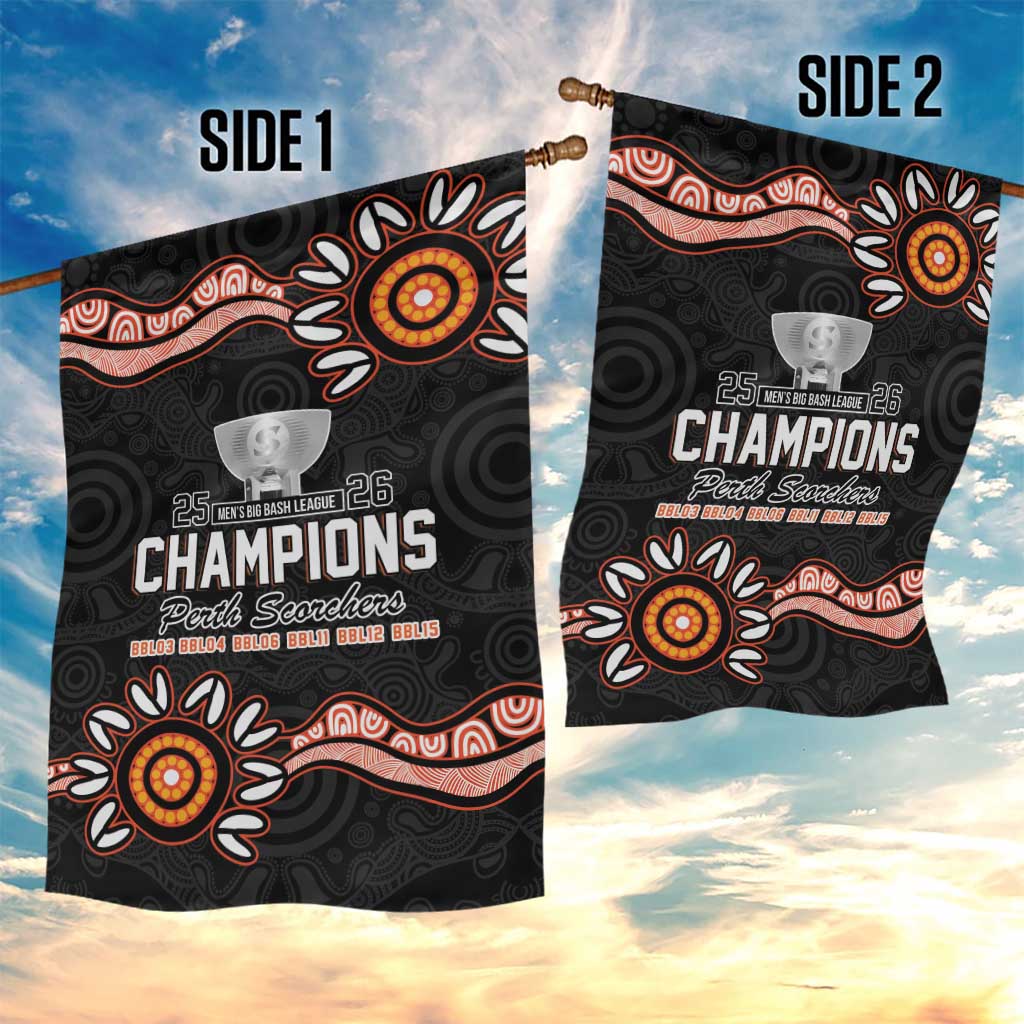 Cricket Australia Perth 6 Times Champions Garden Flag