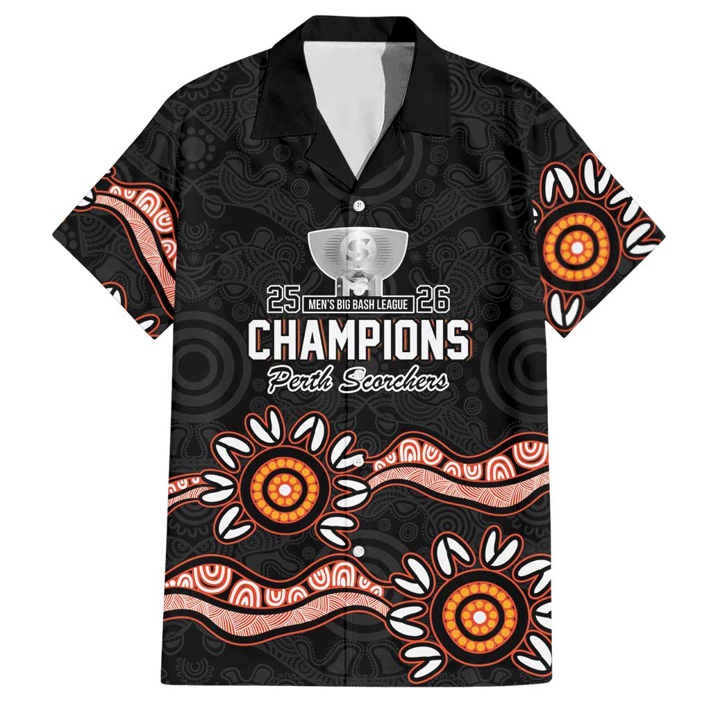 Cricket Australia Perth 6 Times Champions Hawaiian Shirt