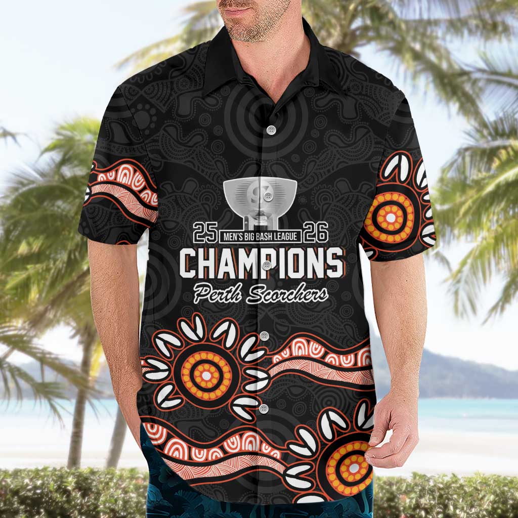 Cricket Australia Perth 6 Times Champions Hawaiian Shirt