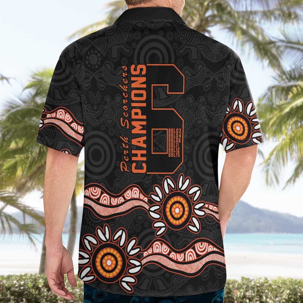 Cricket Australia Perth 6 Times Champions Hawaiian Shirt