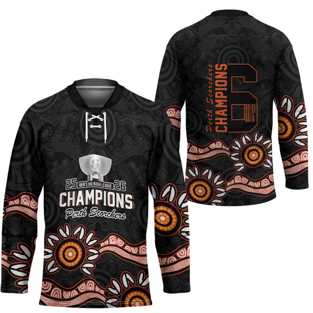 Cricket Australia Perth 6 Times Champions Hockey Jersey
