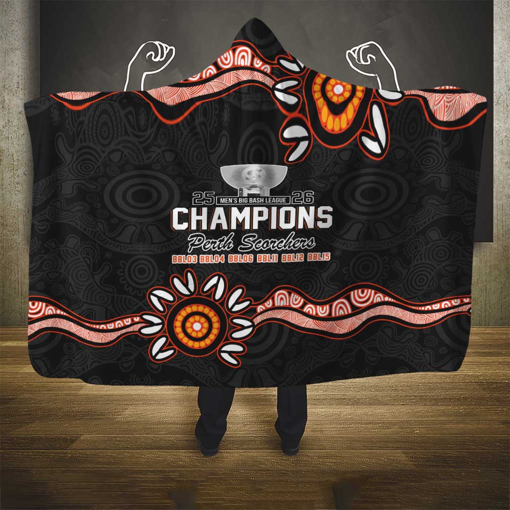 Cricket Australia Perth 6 Times Champions Hooded Blanket