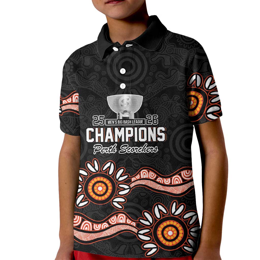 Cricket Australia Perth 6 Times Champions Kid Polo Shirt