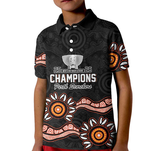 Cricket Australia Perth 6 Times Champions Kid Polo Shirt