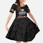 Cricket Australia Perth 6 Times Champions Kid Short Sleeve Dress