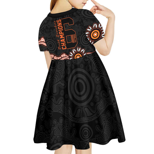 Cricket Australia Perth 6 Times Champions Kid Short Sleeve Dress