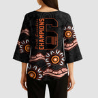 Cricket Australia Perth 6 Times Champions Kimono Sleeve Blouse