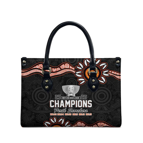Cricket Australia Perth 6 Times Champions Leather Bag