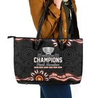 Cricket Australia Perth 6 Times Champions Leather Tote Bag