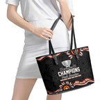 Cricket Australia Perth 6 Times Champions Leather Tote Bag